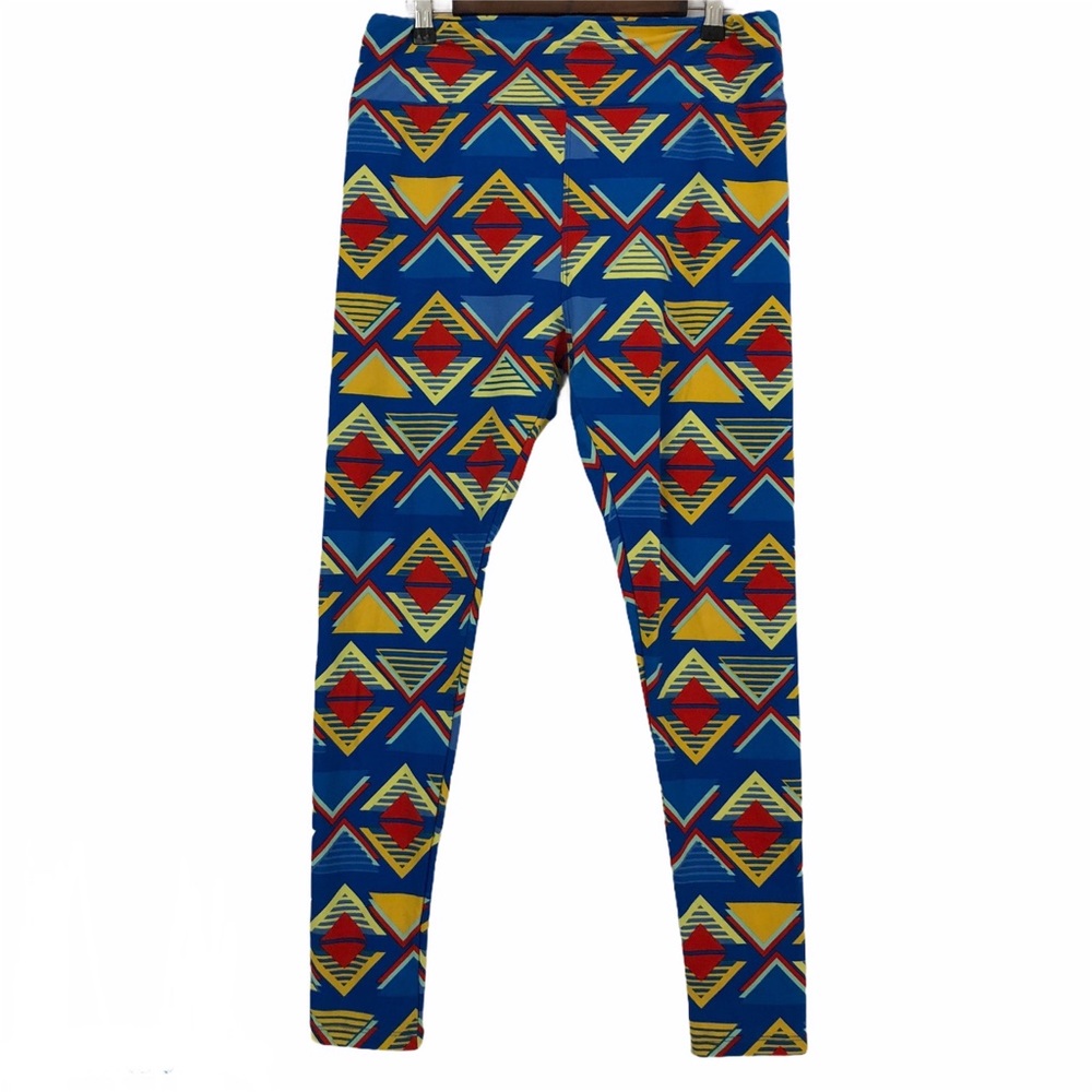LuLaRoe Tall and Curvy Colorful Design Leggings